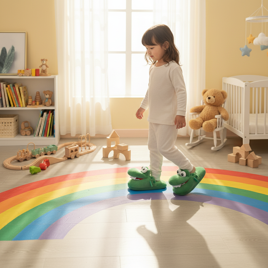 The Sunder Crocodile Comfort Slippers