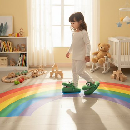 The Sunder Crocodile Comfort Slippers