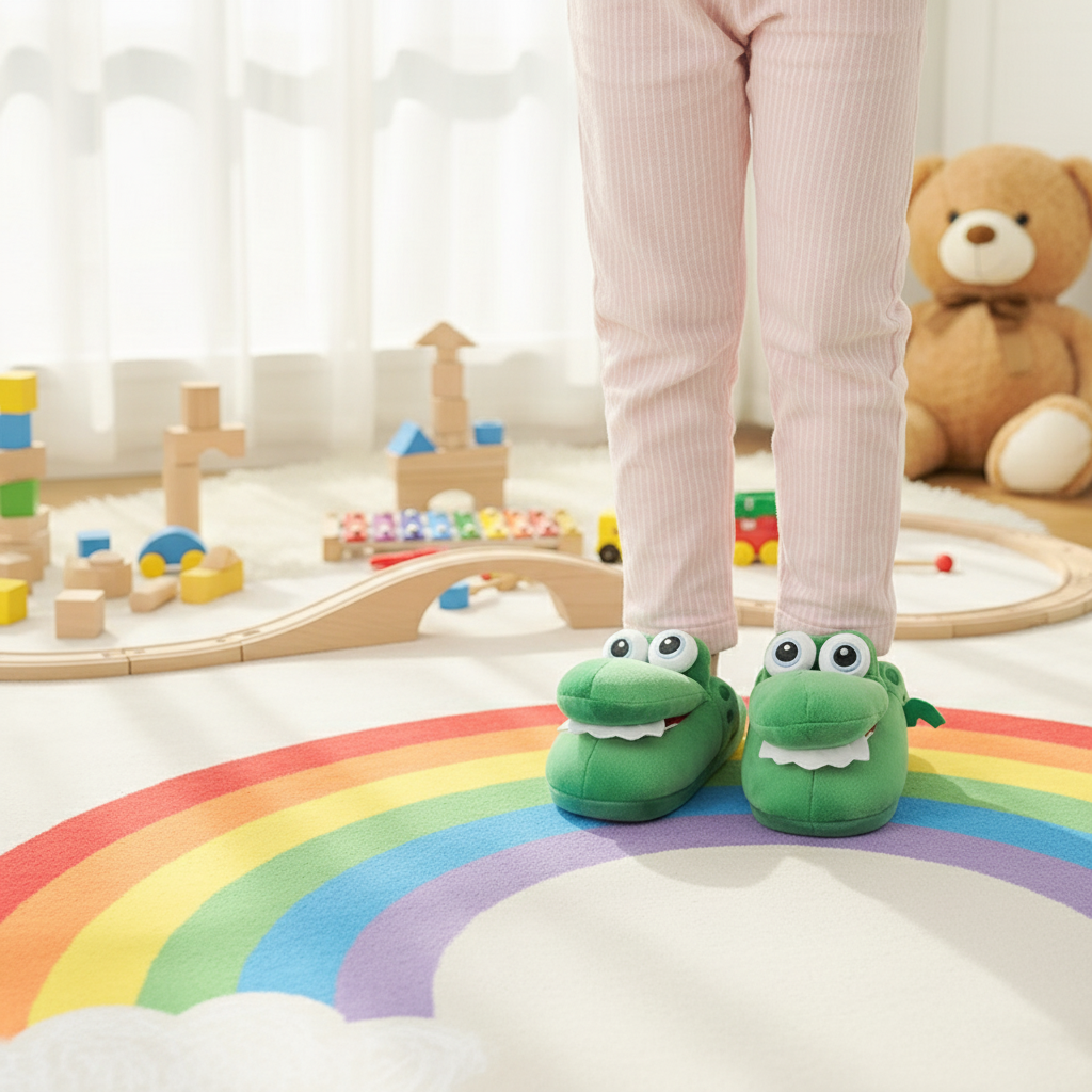 The Sunder Crocodile Comfort Slippers