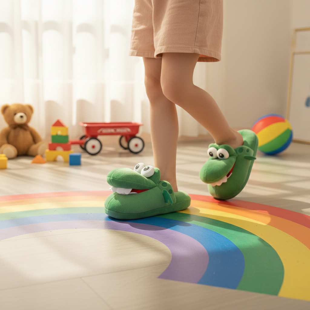 The Sunder Crocodile Comfort Slippers