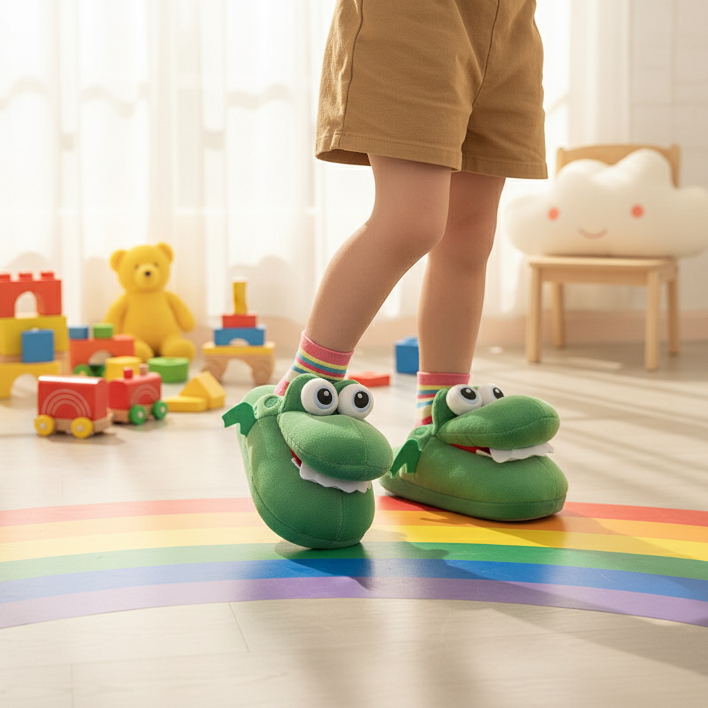 The Sunder Crocodile Comfort Slippers