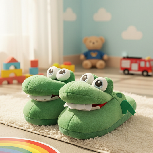 The Sunder Crocodile Comfort Slippers