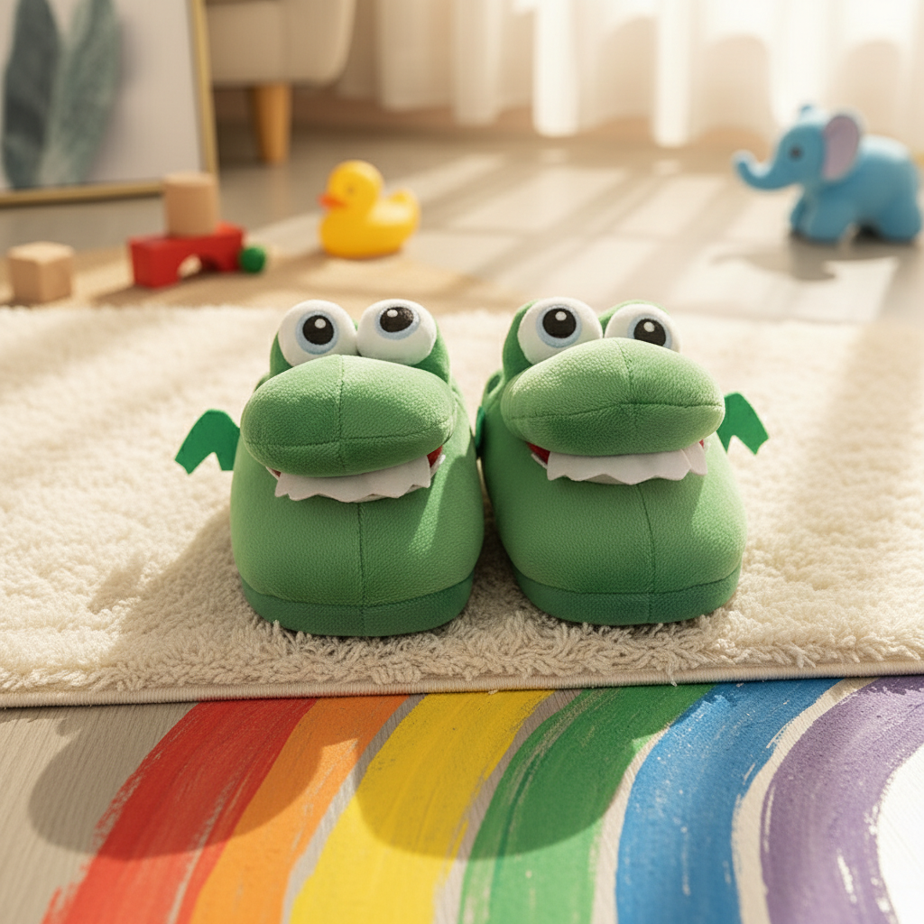 The Sunder Crocodile Comfort Slippers