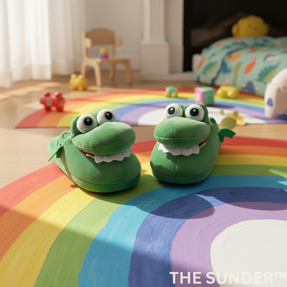 The Sunder Crocodile Comfort Slippers